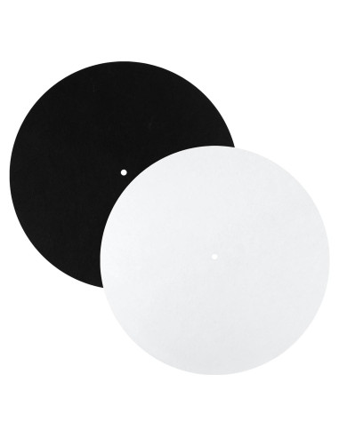 2 Almohadillas de Fieltro Antideslizantes 30x30cm para Tocadiscos