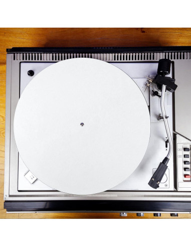 2 Almohadillas de Fieltro Antideslizantes 30x30cm para Tocadiscos