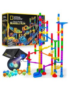 NATIONAL GEOGRAPHIC Set de Canicas Brillantes 150 Piezas