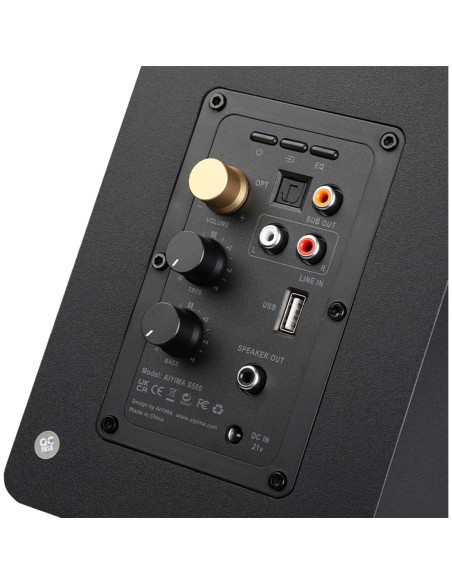 Altavoces Activos AIYIMA S500 4" Bluetooth 5.0 RCA Subwoofer