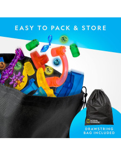 Juego de Canicas Brillantes National Geographic 250 Piezas 2