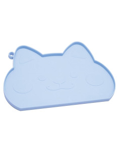 Alfombrilla de Silicona Impermeable para Mascotas Bikabpet 52x32cm