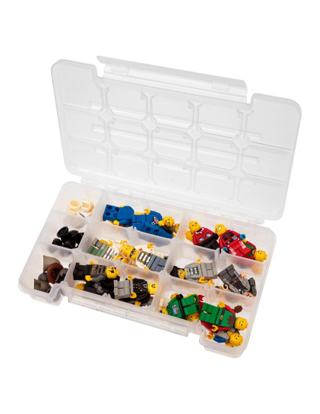 Caja de Almacenamiento Plástica Akro-Mils 05705 15 Compartimentos