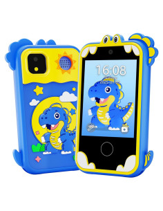 Teléfono Juguete Infantil Windpaint 2.8" Azul Educativo