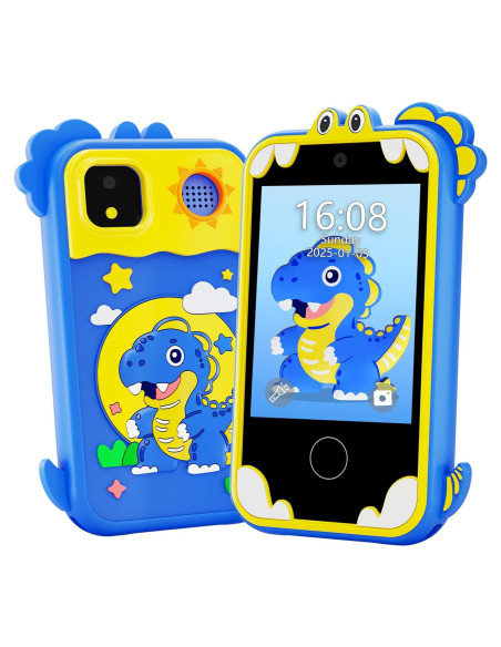 Teléfono Juguete Infantil Windpaint 2.8" Azul Educativo