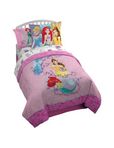 Juego de Cama Twin 5 Piezas Princesa Disney Jay Franco
