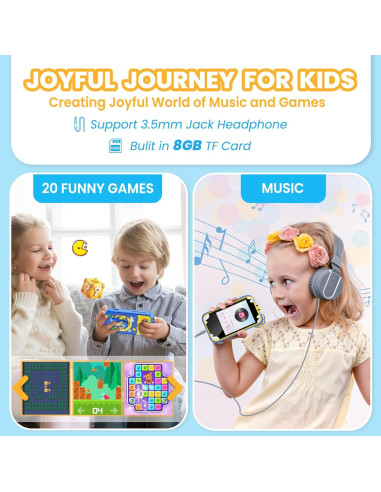 Teléfono Juguete Infantil Windpaint 2.8" Azul Educativo