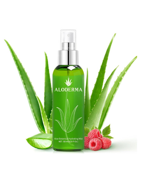 Aloderma Spray Facial Hidratante de Aloe Vera 120ml Orgánico