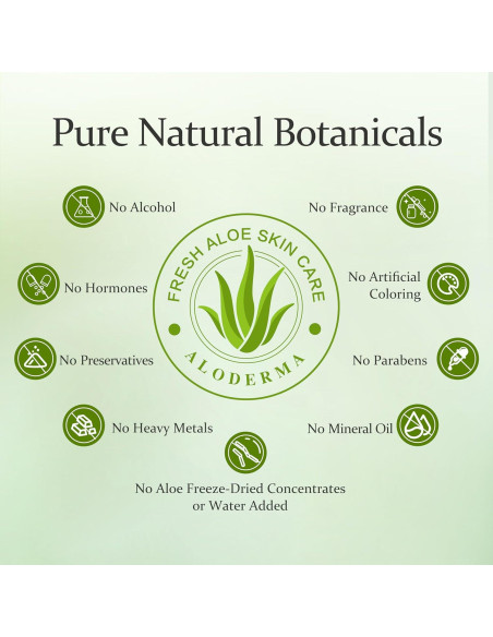 Aloderma Spray Facial Hidratante de Aloe Vera 120ml Orgánico