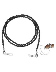 Cadenas para Gafas uxcell de Perlas Ajustables 70 cm