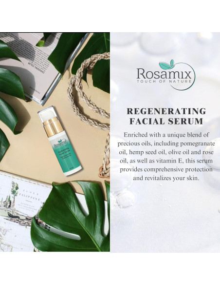 Suero Facial Regenerador Rosamix 30 ml con Vitamina E y Antioxidantes