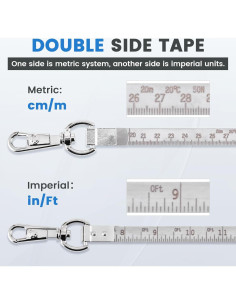Cinta de Medición de Tanques de Aceite YJINGRUI 10m Acero Inoxidable 2