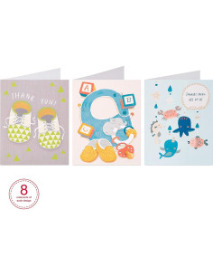 Paquete de Tarjetas de Agradecimiento American Greetings 48 Unidades 2