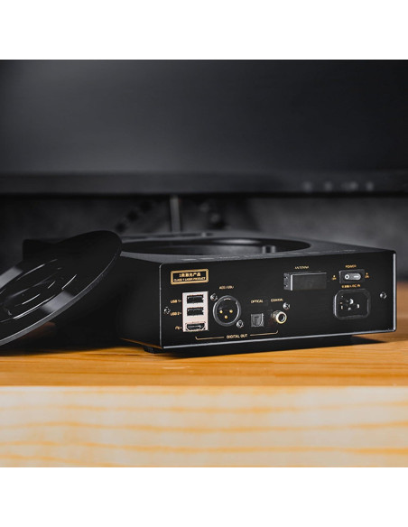 Reproductor de CD Shanling ET3 Negro con Bluetooth y USB