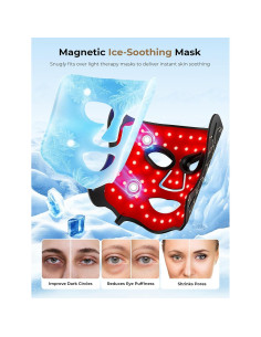 Máscara de Terapia de Luz LED Shenzhen Eyco E106A 7 Modos 2