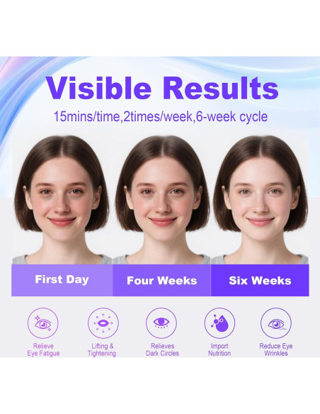 Gafas de Terapia de Luz Roja PDTVERA NL-2212 para Ojos