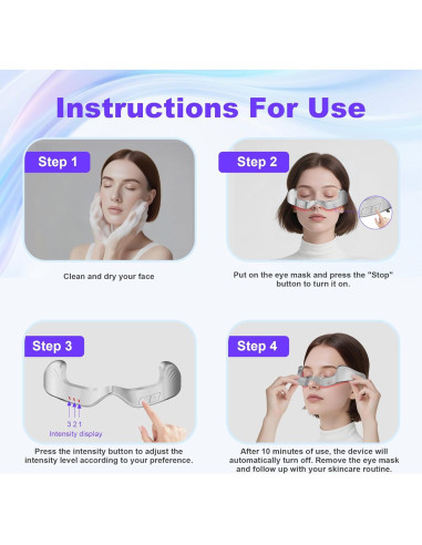 Gafas de Terapia de Luz Roja PDTVERA NL-2212 para Ojos