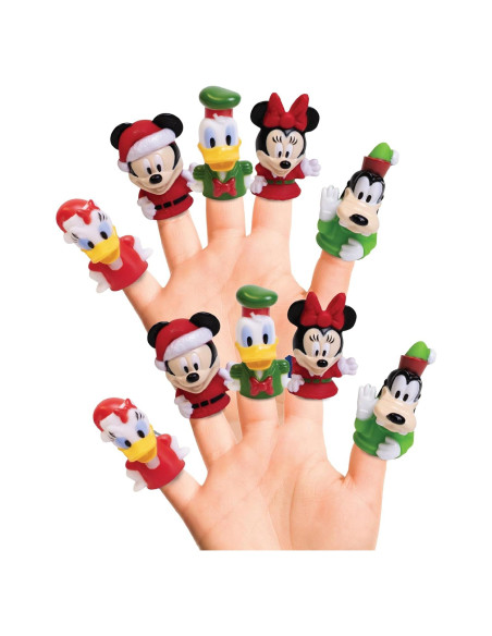 Conjunto de 10 Marionetas de Dedo Mickey Mouse - Juguetes Educativos