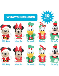 Conjunto de 10 Marionetas de Dedo Mickey Mouse - Juguetes Educativos 2