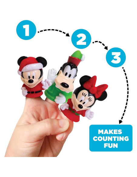 Conjunto de 10 Marionetas de Dedo Mickey Mouse - Juguetes Educativos