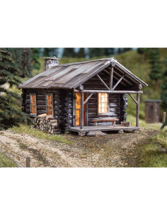 Cabaña Acogedora Woodland Scenics O Gauge 10.6x15.9x9.8cm 2