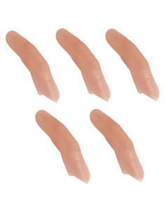 Conjunto de 5 Puntas de Pulgar de Goma Dwuww Tamaño Mediano