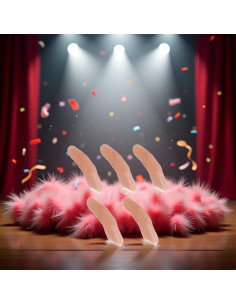 Conjunto de 5 Puntas de Pulgar de Goma Dwuww Tamaño Mediano 2