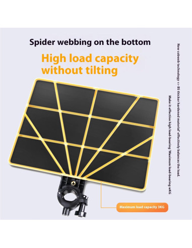 Bandeja de Accesorios para Micrófono BOOMARM03 con Soporte para Teléfono