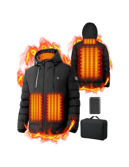 Abrigo Calentado Eléctrico Unisex Guangdong RPS-048L 5V