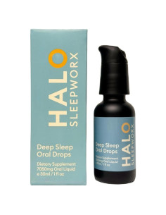 Gotas Orales de Sueño Profundo HALO - 30ml - Natural y No Adictivo