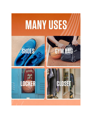 Eliminador de Olores para Zapatos Sneaker Balls - Paquete de 6