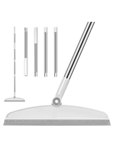 Escoba Mágica Multifuncional NACENA 137 cm Silicona Blanca