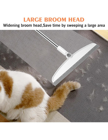 Escoba Mágica Multifuncional NACENA 137 cm Silicona Blanca