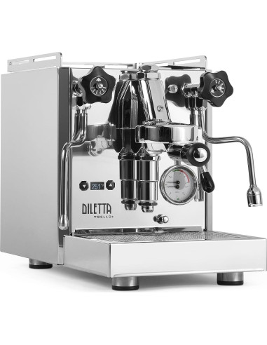 Máquina de Espresso Diletta Bello+ Acero Inoxidable 26.31kg