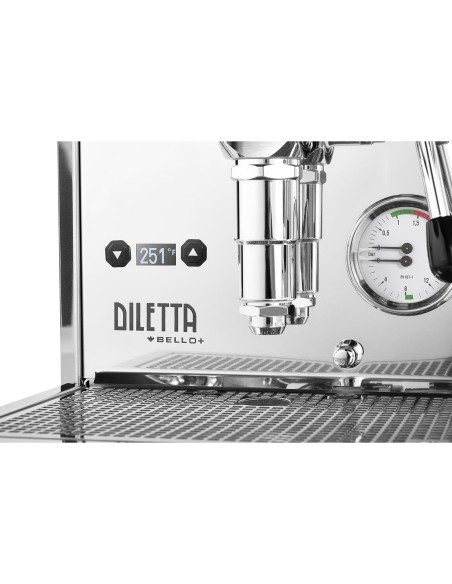 Máquina de Espresso Diletta Bello+ Acero Inoxidable 26.31kg