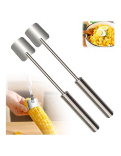 Desgranador de Maíz Manual YTXOX de Acero Inoxidable - 2 Unidades