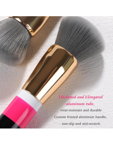 Brocha de Maquillaje Banidy para Polvo y Fundación - Cerdas Suaves