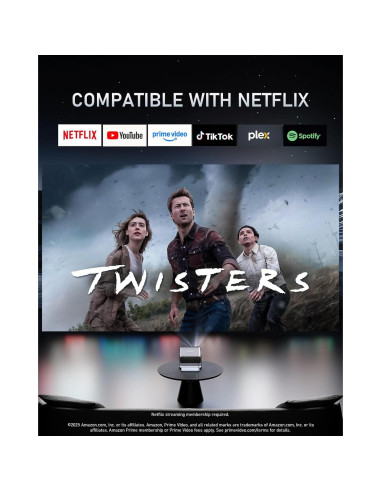 Proyector XuanPad Full HD 1080P Portátil WiFi Bluetooth 6