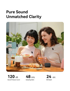 Micrófono Inalámbrico Hollyland Lark A1 para iPhone y Android, 48kHz/24-bit, Cancelación de Ruido 2