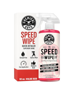 Chemical Guys Speed Wipe 946 ml Detallador Rápido Antiestático