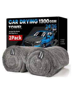 Paquete de 2 Toallas de Secado XL Singrune 1300GSM Microfibra