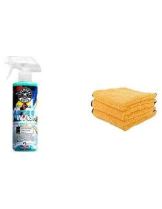 Chemical Guys Ayuda de Secado 473 ml + Toallas Microfibra 3 Pzas