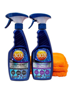 Kit de Detallado de Automóviles 303 - Grafeno Nano y Microfibra