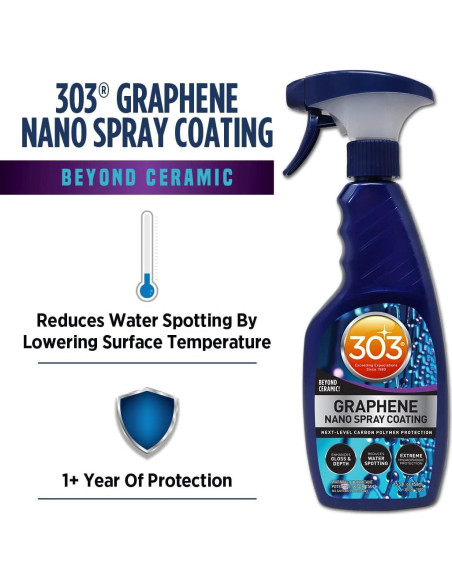 Kit de Detallado de Automóviles 303 - Grafeno Nano y Microfibra