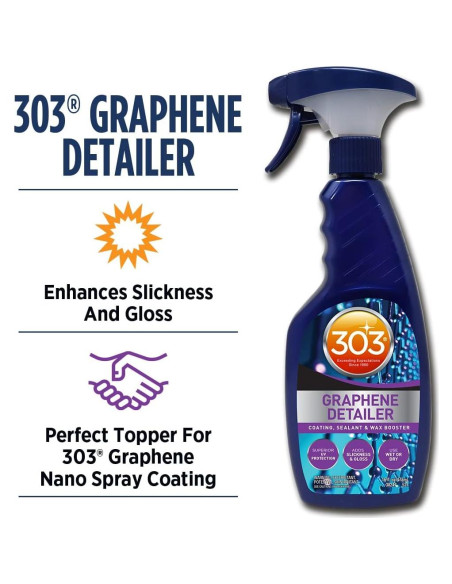 Kit de Detallado de Automóviles 303 - Grafeno Nano y Microfibra