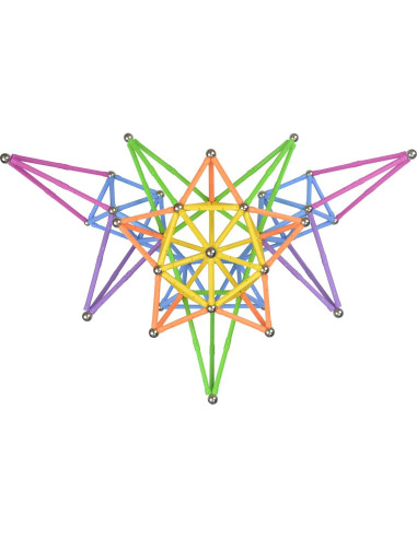 308 Piezas Juguetes de Construcción Magnéticos Veatree