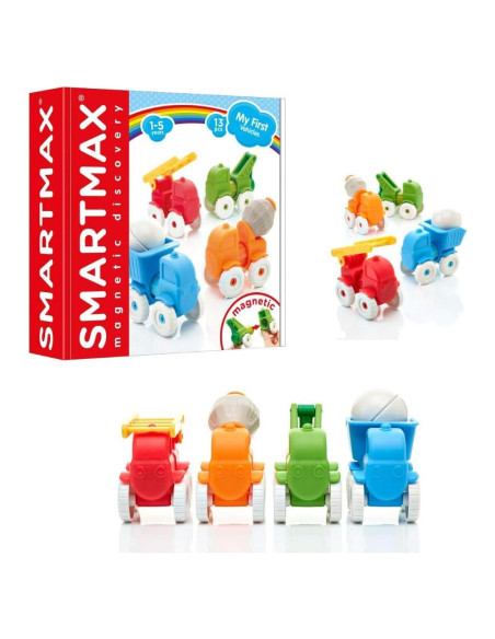 SmartMax Vehículo Magnético Juego STEM 13 Piezas 1-5 Años