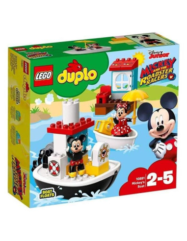 LEGO DUPLO Barco de Mickey 10881 - 28 Piezas para Niños
