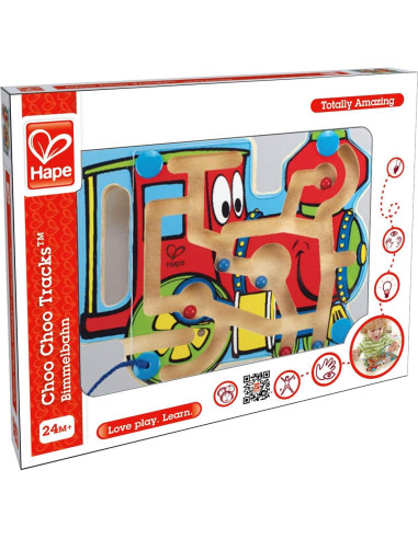 Rompecabezas Magnético de Madera Hape Choo Choo Tracks 15.5x19.6cm
