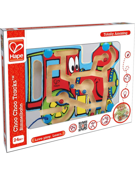 Rompecabezas Magnético de Madera Hape Choo Choo Tracks 15.5x19.6cm